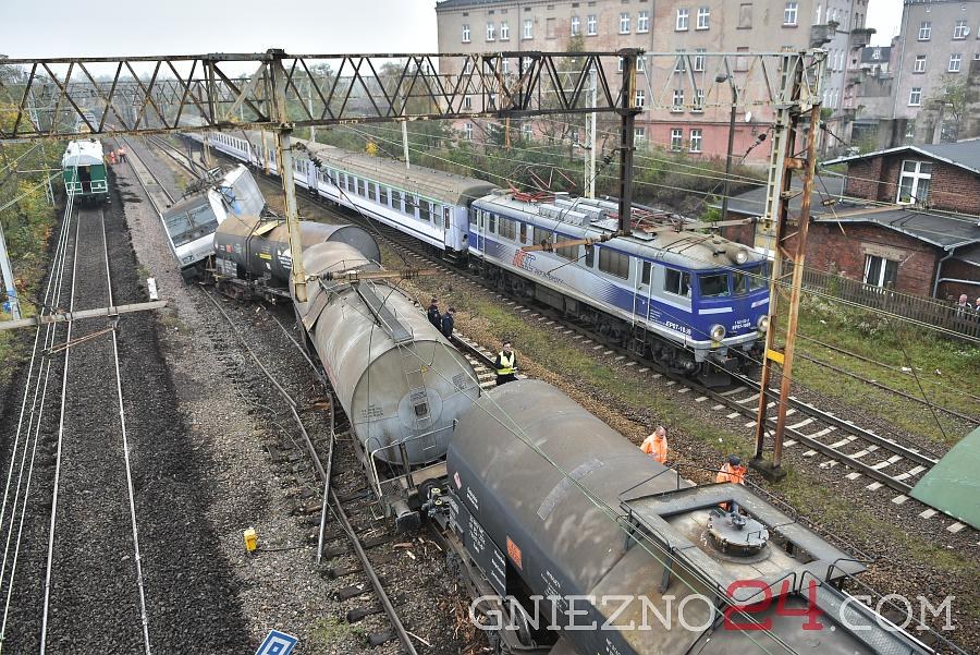 Zdjęcie z miejsca zdarzenia /Rafał Wichniewicz/Gniezno24.com /