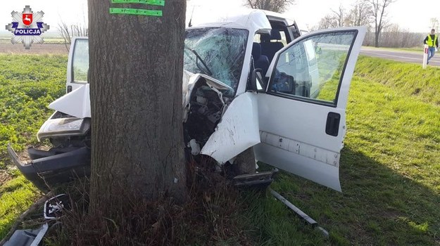 Zdjęcie z miejsca zdarzenia /Lubelska Policja /