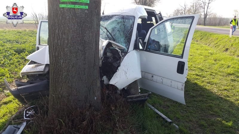 Zdjęcie z miejsca zdarzenia /Lubelska Policja /