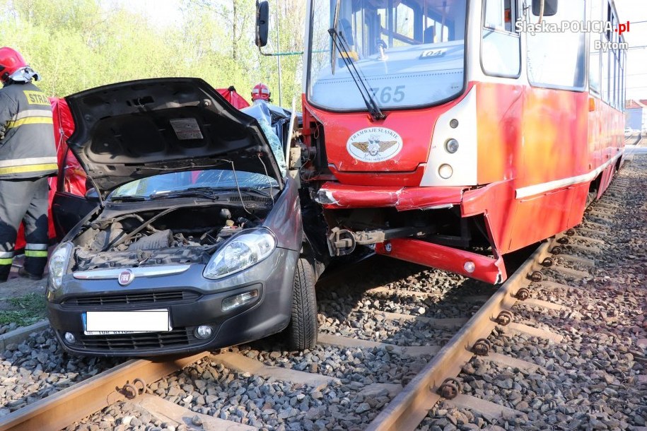 Zdjęcie z miejsca zdarzenia /Śląska policja /