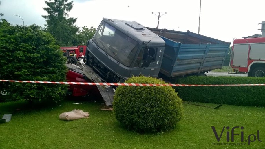 Zdjęcie z miejsca zdarzenia /Michał Fielek /Gorąca Linia RMF FM