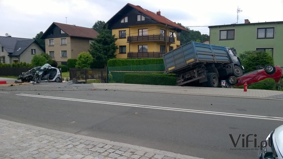 Zdjęcie z miejsca zdarzenia /Michał Fielek /Gorąca Linia RMF FM