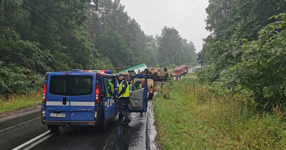 Zdjęcie z miejsca zdarzenia /https://www.lokalnyreporter.pl/ /