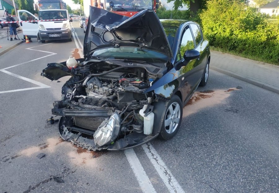 Zdjęcie z miejsca zdarzenia /Patrol998-Małopolska  /