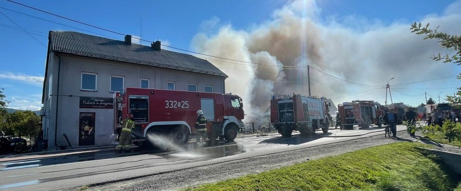 Zdjęcie z miejsca zdarzenia /fot. Frog /