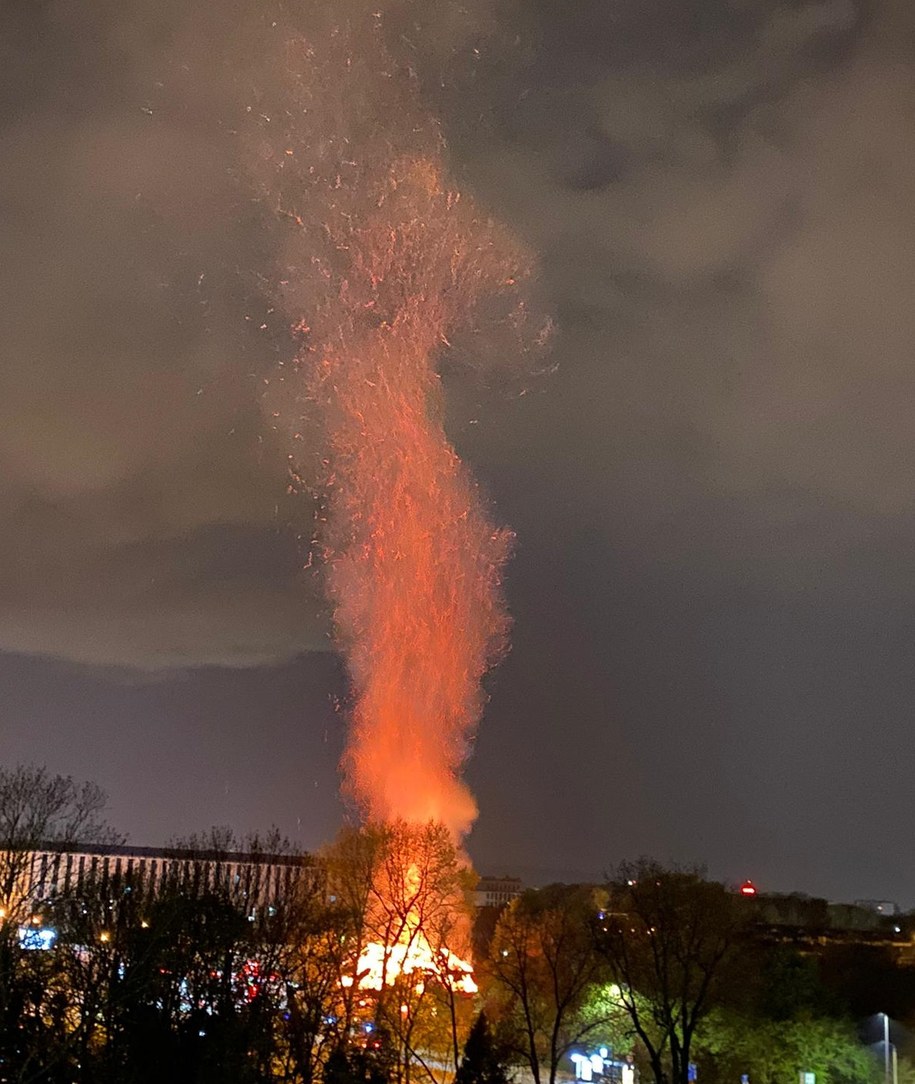 Zdjęcie z miejsca zdarzenia /Gorąca Linia /