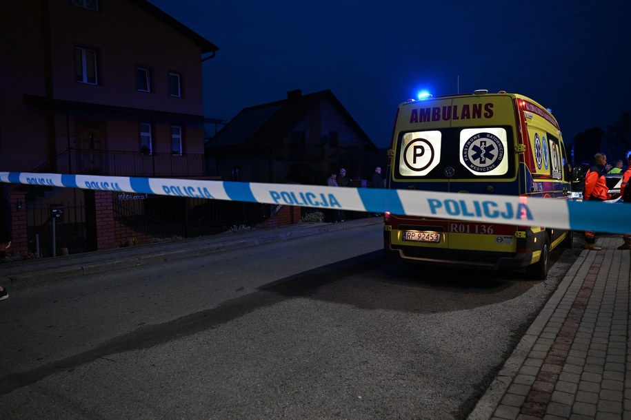 Zdjęcie z miejsca zdarzenia /Darek Delmanowicz /PAP
