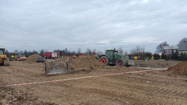 Zdjęcie z miejsca zdarzenia /Straż Pożarna /