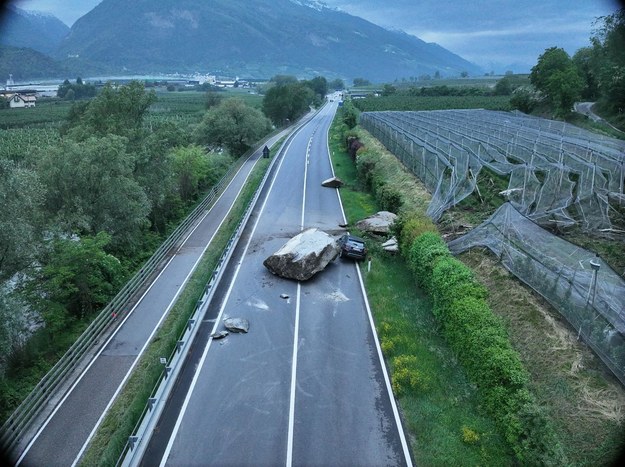 Zdjęcie z miejsca zdarzenia /Vigili del Fuoco /