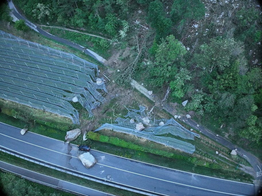 Zdjęcie z miejsca zdarzenia /Vigili del Fuoco /