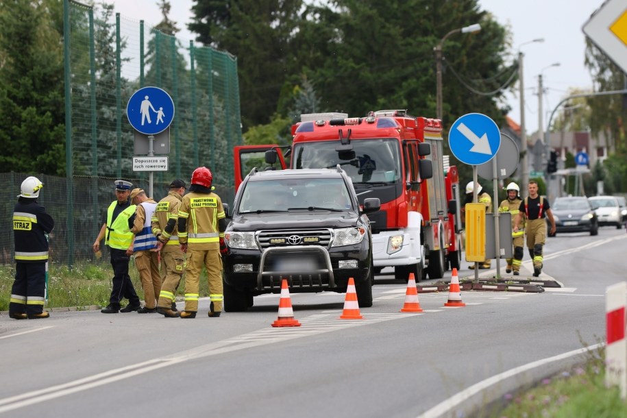 Zdjęcie z miejsca zdarzenia /Tomasz Wojtasik /PAP