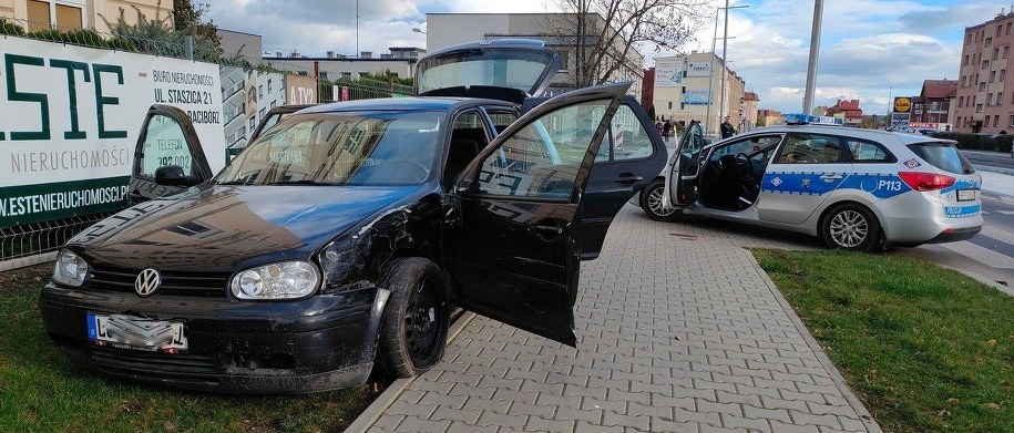 Zdjęcie z miejsca zdarzenia /Policja Racibórz /Policja