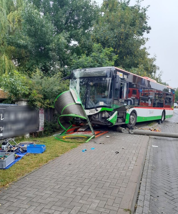 Zdjęcie z miejsca zdarzenia /Policja Lubelska /