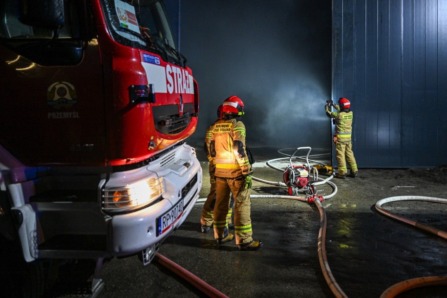 Zdjęcie z miejsca zdarzenia /Darek Delmanowicz /PAP