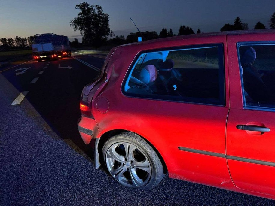 Zdjęcie z miejsca zdarzenia /KPP Świdnik /Policja