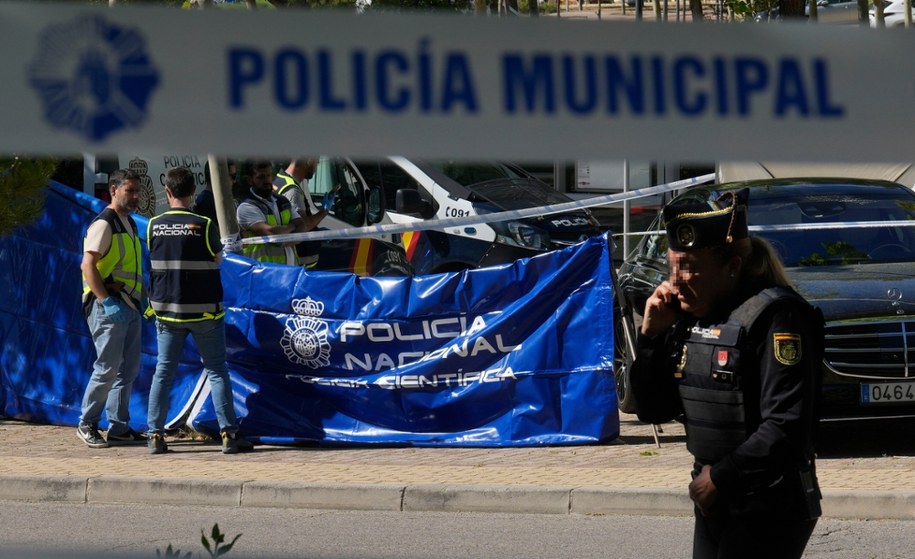 Zdjęcie z miejsca zdarzenia /Borja Sanchez-Trillo /PAP/EPA