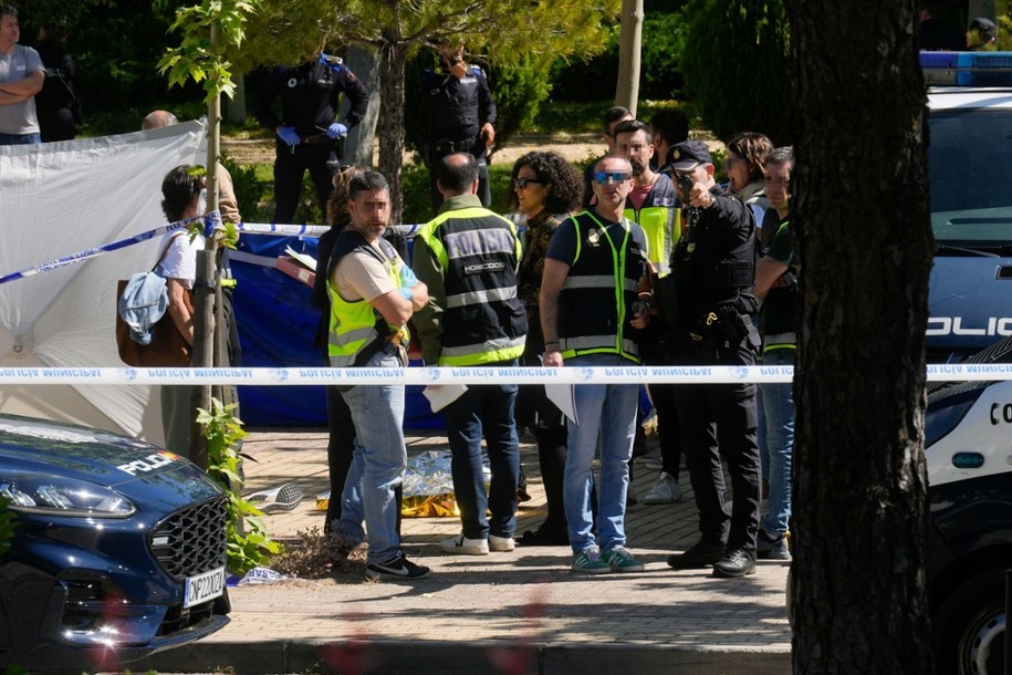 Zdjęcie z miejsca zdarzenia /Borja Sanchez-Trillo /PAP/EPA
