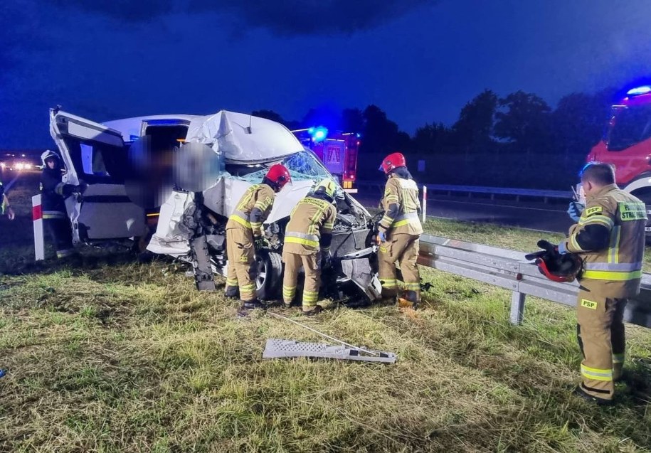 Zdjęcie z miejsca zdarzenia /Policja Rycka /