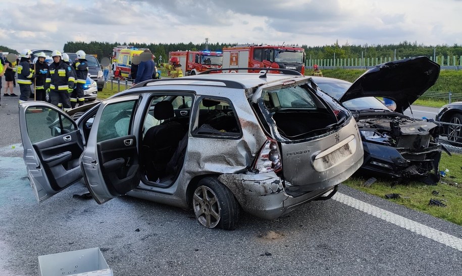 Zdjęcie z miejsca zdarzenia /KM PSP Toruń /facebook.com