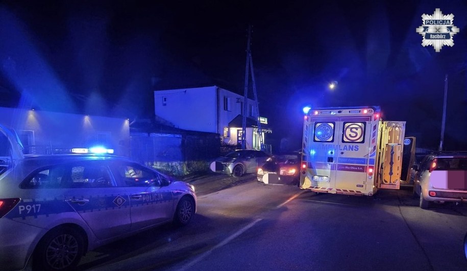 Zdjęcie z miejsca zdarzenia /KPP Racibórz /Policja