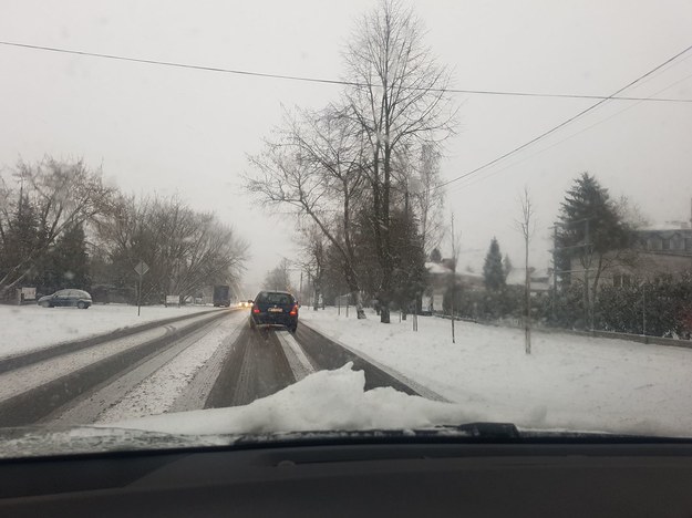 Zdjęcie z Piaseczna, które dostaliśmy od pani Małgorzaty /Gorąca Linia RMF FM /