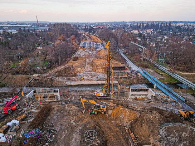 Zdjęcie z placu budowy /MZD Częstochowa /