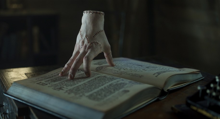 Zdjęcie z planu drugiego sezonu "Wednesday" /Netflix /Materiały prasowe