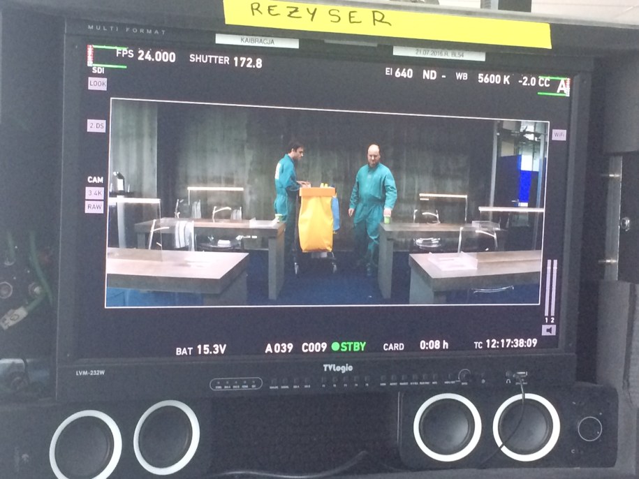 Zdjęcie z planu filmowego /Katarzyna Sobiechowska-Szuchta /RMF FM