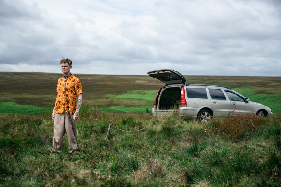 Zdjęcie z planu filmu "Dobry chłopiec" Jana Komasy /Kino Świat /Materiały prasowe