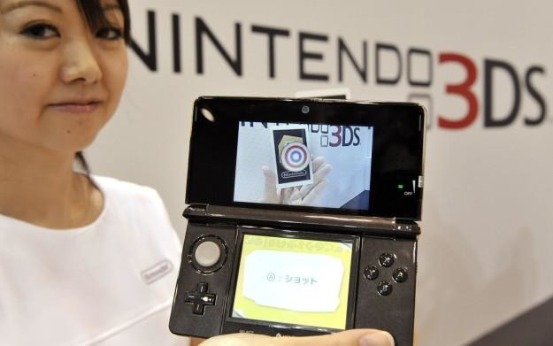 Zdjęcie z prezentacji konsoli Nintendo 3DS /AFP