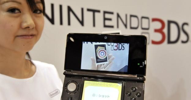 Zdjęcie z prezentacji konsoli Nintendo 3DS /AFP