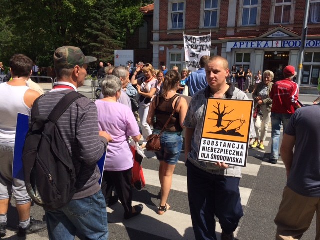 Zdjęcie z protestu /Bartek Paulus, RMF FM /RMF FM