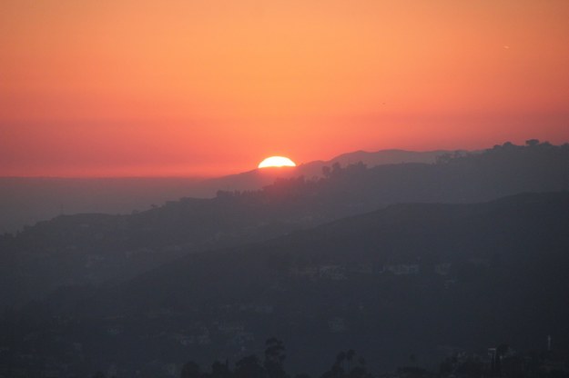 Zdjęcie z punktu obserwacyjnego Griffith Observatory /Paweł Żuchowski /RMF FM