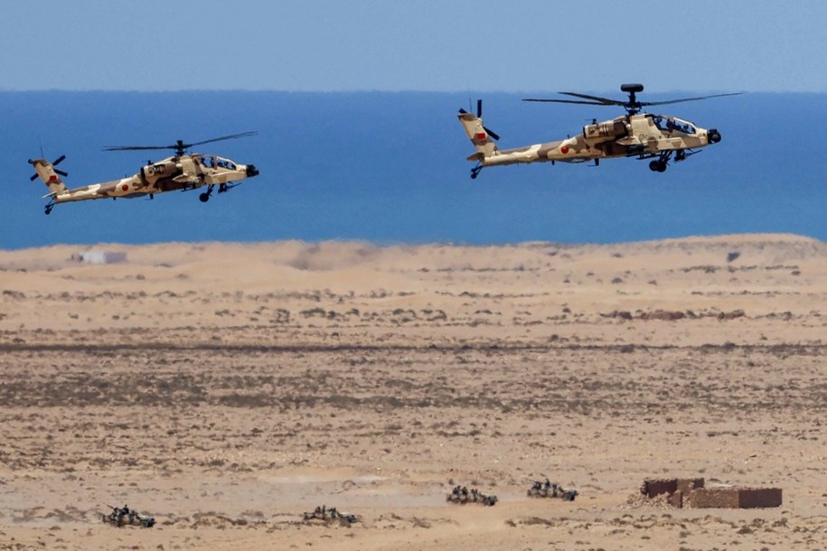 Zdjęcie z tegorocznych międzynarodowych ćwiczeń wojskowych African Lion (8 maja 2026 r.) /ABDEL MAJID BZIOUAT/AFP /East News