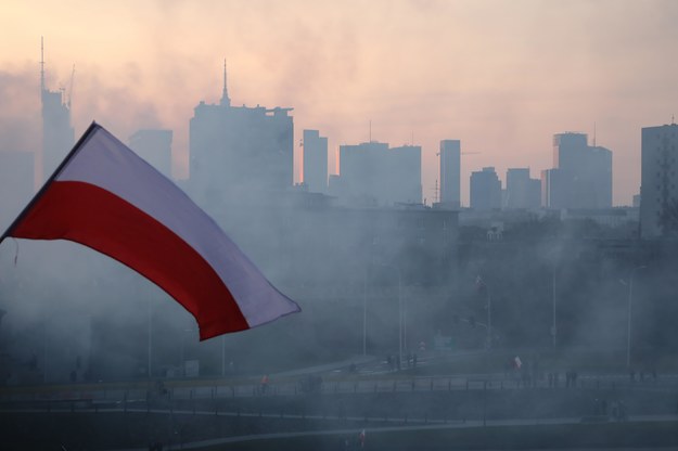Zdjęcie z ubiegłorocznego Marszu Niepodległości /Wojciech Olkuśnik /PAP