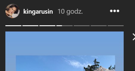 Zdjęcie z urlopu Kingi Rusin /Instagram/kingarusin /Instagram