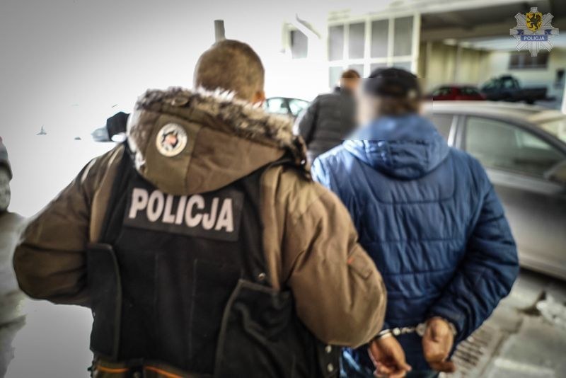 Zdjęcie z zatrzymania udostępnione przez policję /KWP Gdańsk /