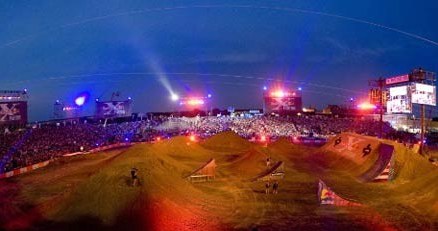 Zdjęcie z zawodów w Teksasie. Podobnie będzie wyglądać Stadion X-lecia. Fot.: Red Bull Photo Files /materiały prasowe