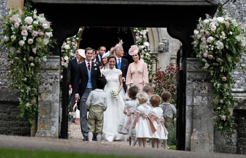 Zdjęcie ze ślubu Pippy Middleton i Jamesa Matthewsa /Getty Images