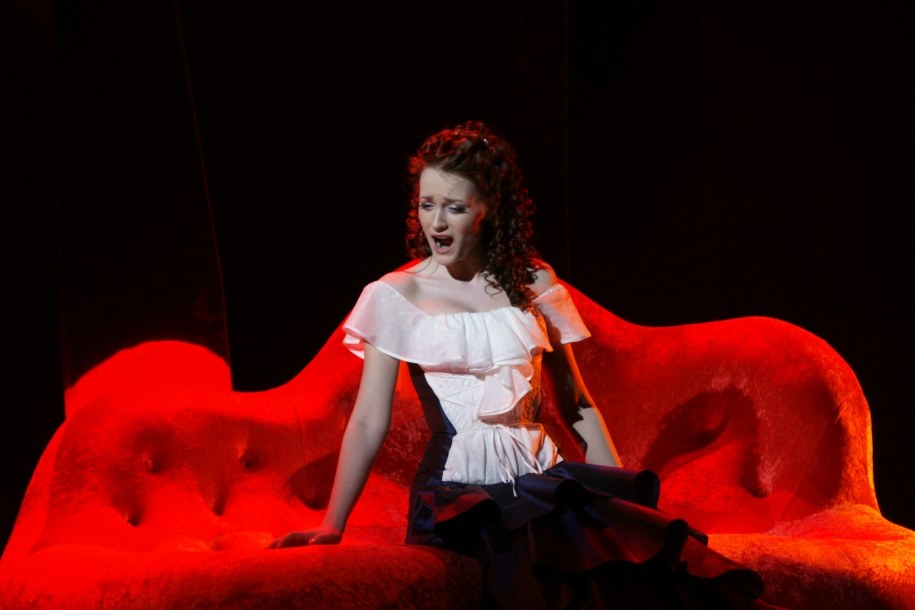 zdjęcie ze spektaklu "Upiór w Oprerze" &nbsp;