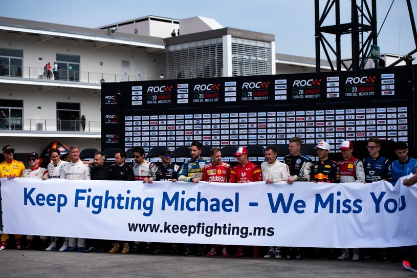 Zdjęcie ze stycznia 2019. Świat motorsportu wciąż pamięta o Michaelu /Getty Images