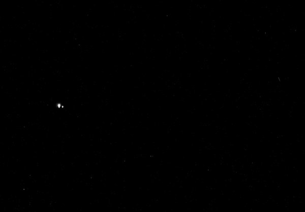 Zdjęcie Ziemi i Księżyca zrobione z orbity Merkurego /NASA