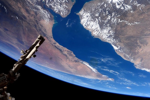 Zdjęcie Ziemi wykonane z pokładu Międzynarodowej Stacji Kosmicznej /NASA/ESA/SAMANTHA CRISTOFORETTI /PAP/EPA