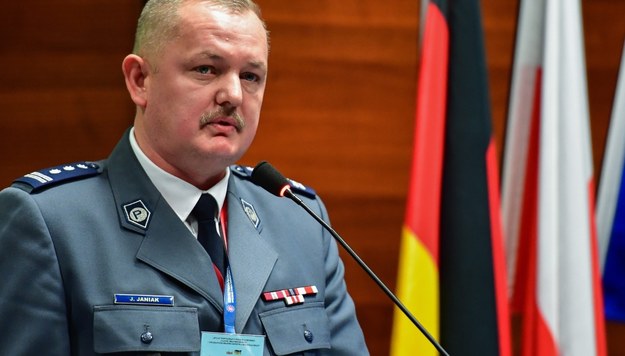 Zdymisjonowany komendant wojewódzki lubuskiej policji Jarosław Janiak. /PATRICK PLEUL  /PAP/EPA
