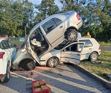 Zdzieszowice: dziwny wypadek na parkingu. Co tu się wydarzyło?