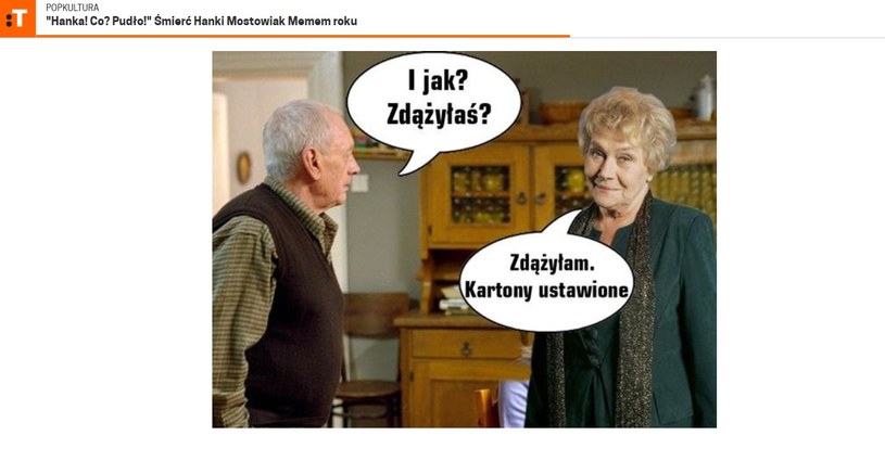 Ze śmierci Hanki szydzili wszyscy! (źródło: natemat.pl) /materiał zewnętrzny