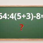 Żeby rozwiązać, nie trzeba być geniuszem. Wystarczy pamiętać szkolne zasady