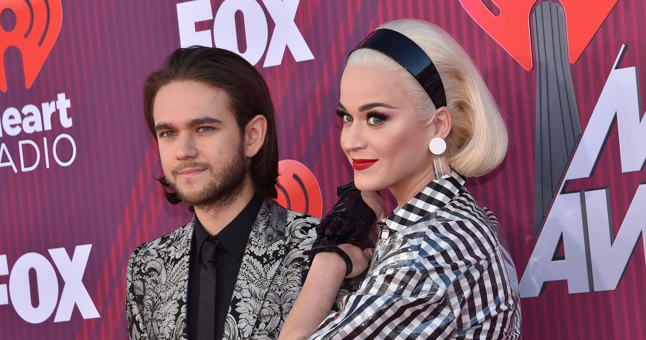 Zedd wraz z wokalistką Katy Perry /AFP