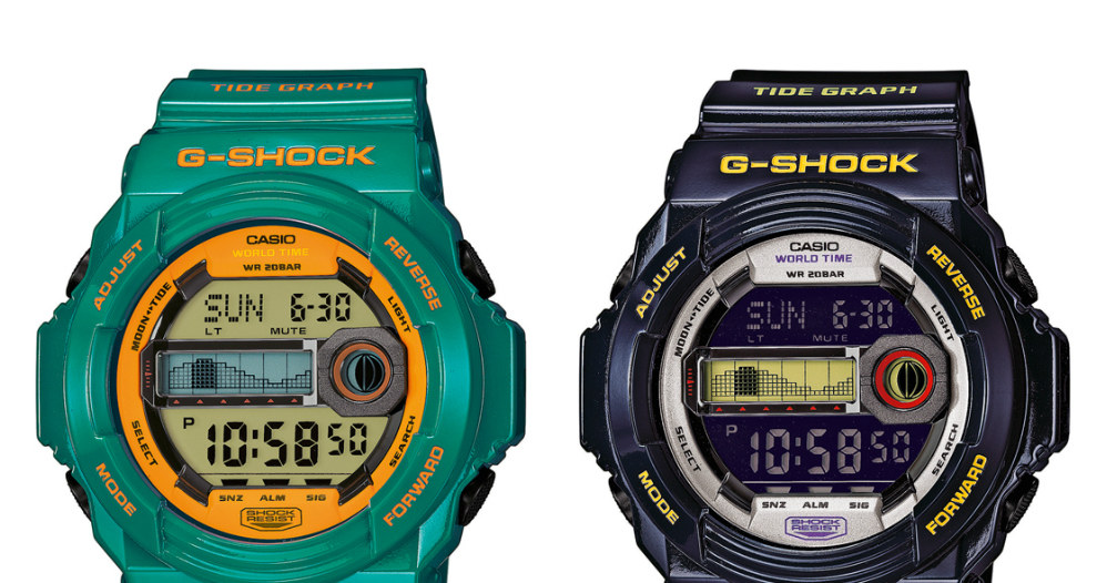 Zegarek G-Shock GLX-150B-3ER - nie tylko dla surferów /materiały prasowe