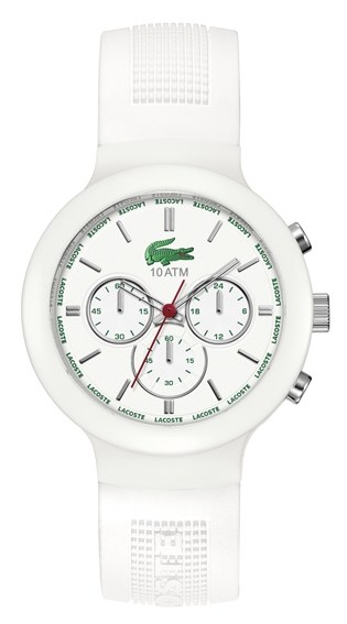 Zegarek Lacoste BORNEO w białej wersji kolorystycznej /.